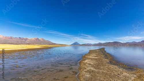 La Reserva Nacional de Salinas y Aguada Blanca. Ubicada en los departamentos peruanos de Arequipa y Moquegua, Peru.