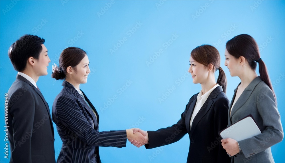 Handshake as a promise of trust. Handshake as a promise of trust.