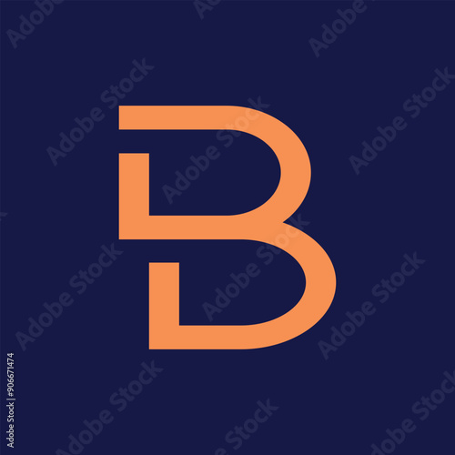 LLB Logo Letter Monogram Design