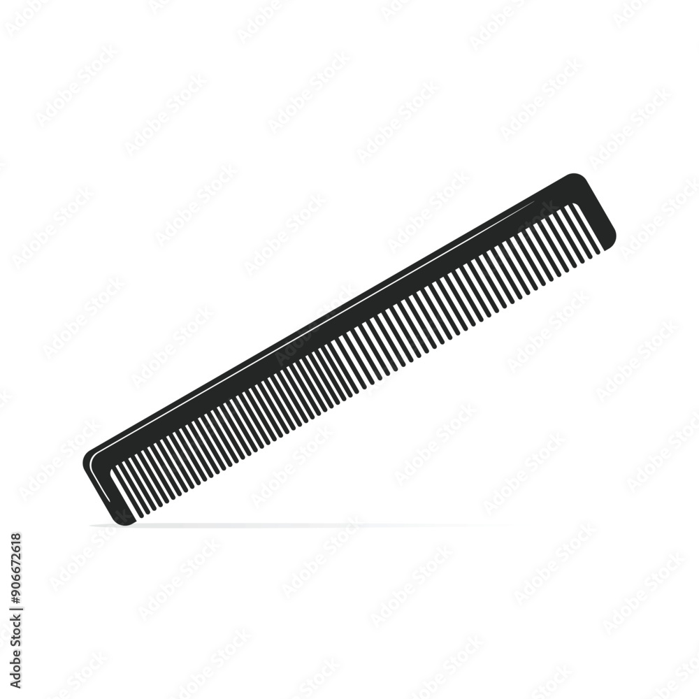 hair comb flat design vector illustration hair comb flat design vector illustration