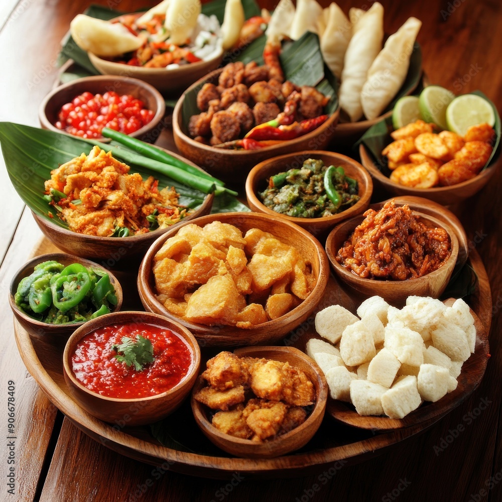 Aromatic Assortment of Dishes, A Culinary Delight Aromatic Assortment of Dishes, A Culinary Delight