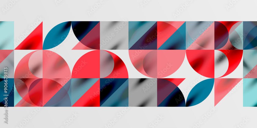 Triangles, round triangles and circles techno art. Vector Illustration For Wallpaper, Banner, Background, Card, Book Illustration, landing page Triangles, round triangles and circles techno art. Vector Illustration For Wallpaper, Banner, Background, Card, Book Illustration, landing page