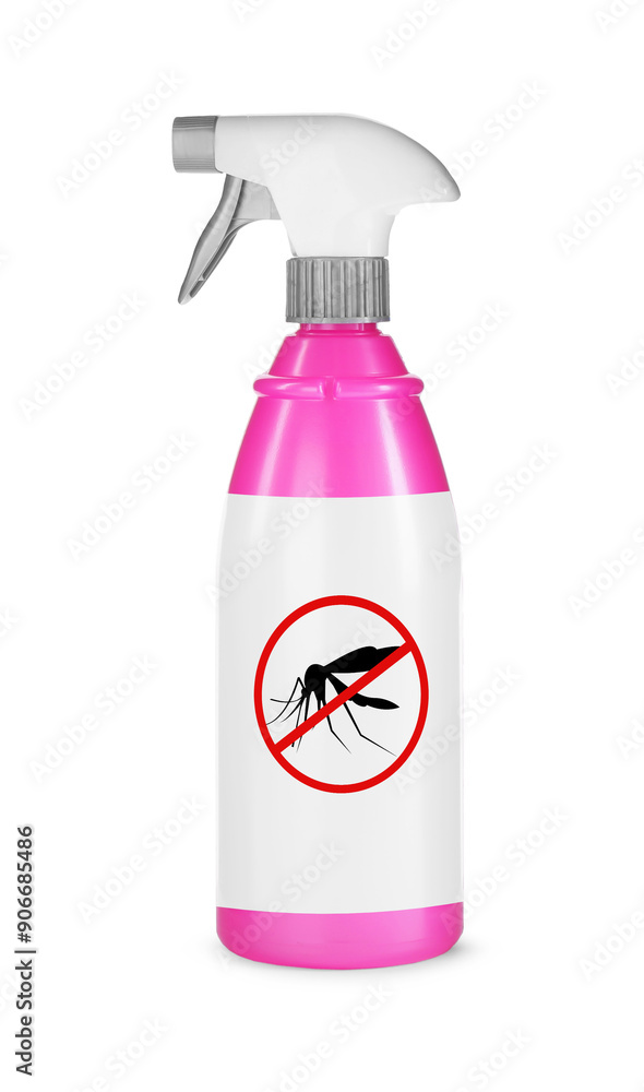 Mosquito spray isolated on white. Insect repellent Mosquito spray isolated on white. Insect repellent