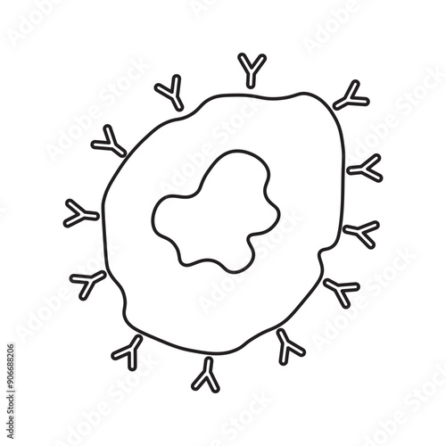 t cell line icon 