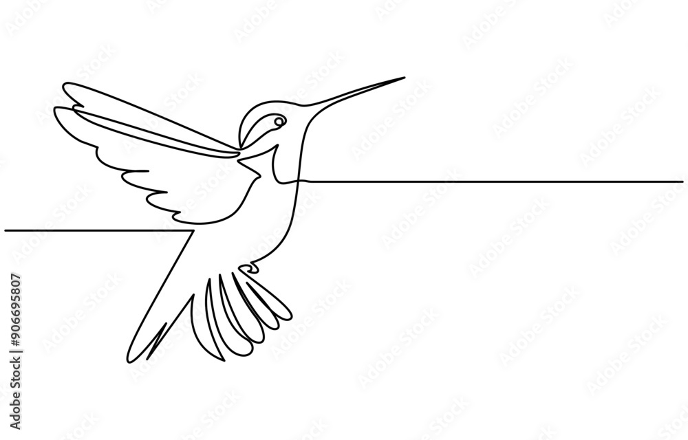 Continuous one line drawing of flying hummingbird. One line drawing illustration of colibri. Flying animal concept Single line, Hummingbird one line art design. Hand drawn illustration of hummingbird. Continuous one line drawing of flying hummingbird. One line drawing illustration of colibri. Flying animal concept Single line, Hummingbird one line art design. Hand drawn illustration of hummingbird.