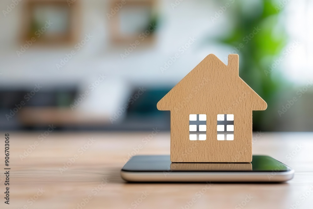 Smart home with interconnected devices, depicting the Internet of Things IoT Smart home with interconnected devices, depicting the Internet of Things IoT