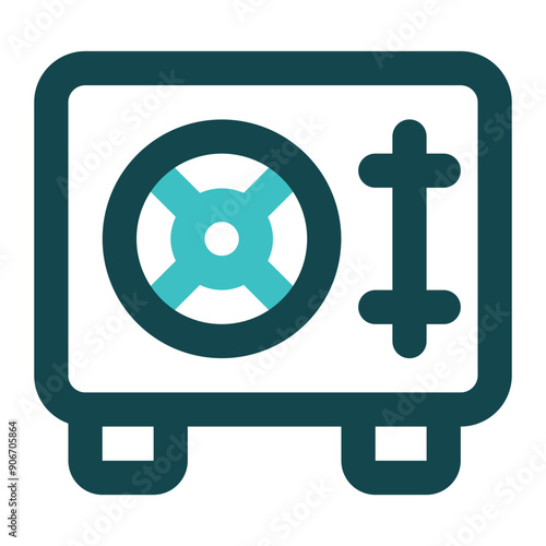 safebox icon for illustration