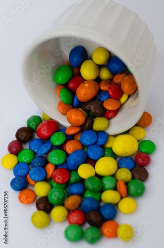 bright chocolate candies