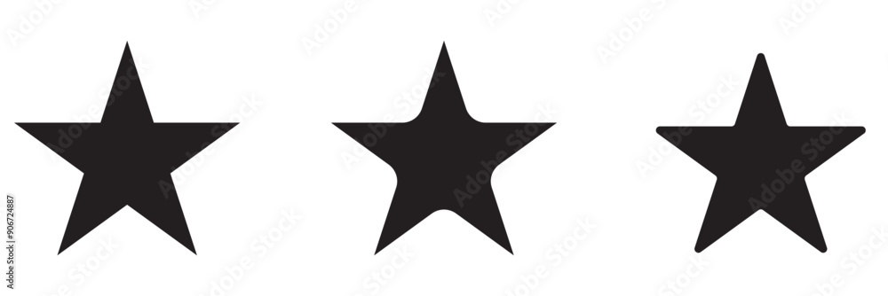 modern simple star vector illustration modern simple star vector illustration