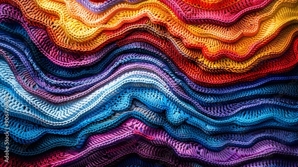 Captivating abstract background showcasing crochet patterns in vibrant colors creating a textured and visually appealing design perfect for adding depth to creative projects high resolution Captivating abstract background showcasing crochet patterns in vibrant colors creating a textured and visually appealing design perfect for adding depth to creative projects high resolution