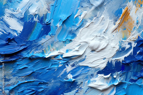 Wallpaper Mural colorful expressionism, abstract acrylic art painting background Torontodigital.ca