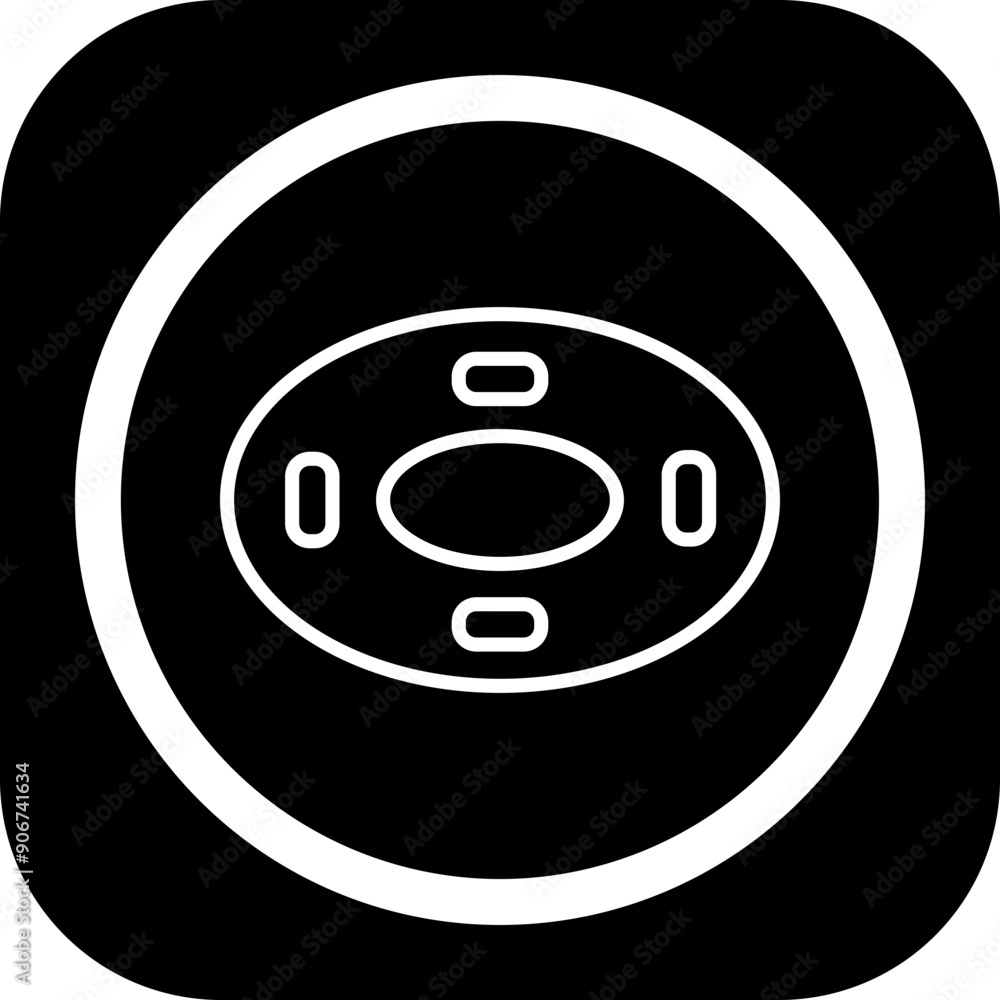 Inflatable sled Icon Design Inflatable sled Icon Design
