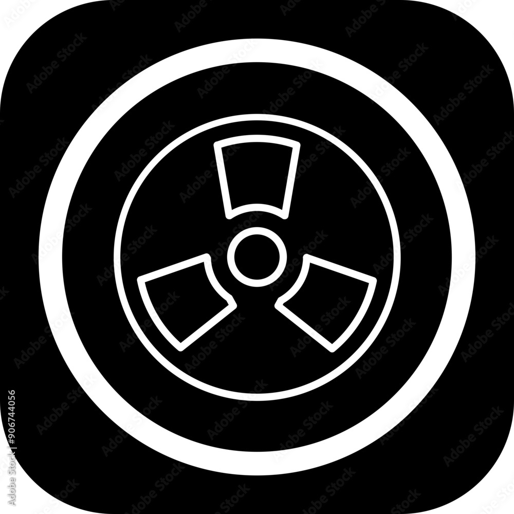 Radiation Icon Design Radiation Icon Design