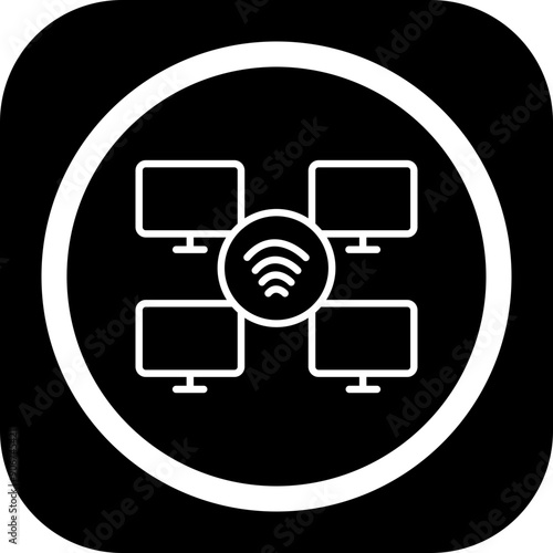 Remote Access Icon Design photo