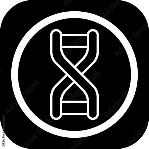 Deoxyribonucleic Aid Icon Design