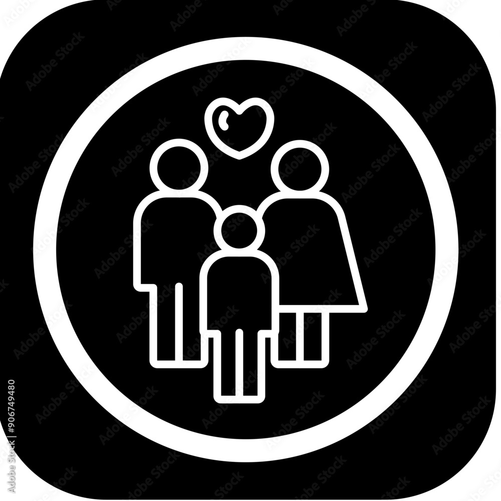 Family Vector Icon Design Family Vector Icon Design