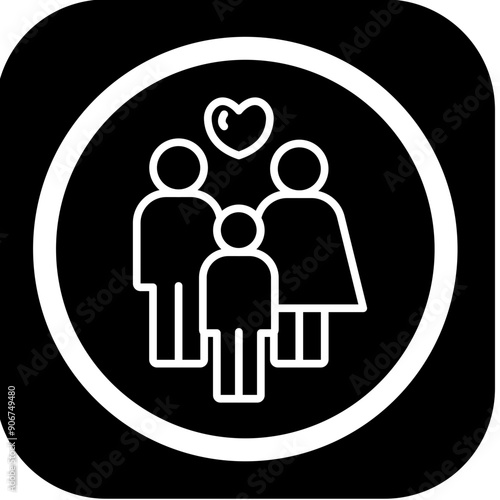 Family Vector Icon Design