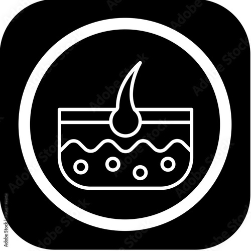 Hair Vector Icon Design