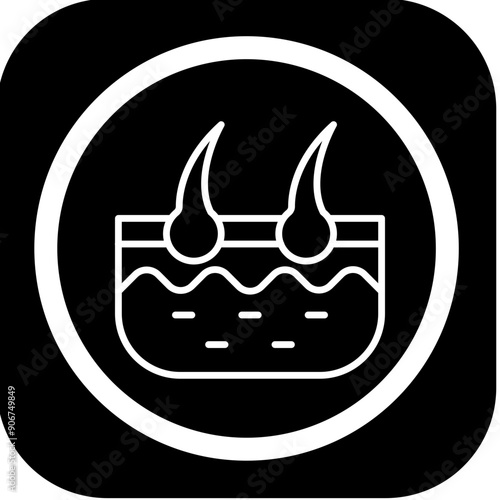Hairy Vector Icon Design