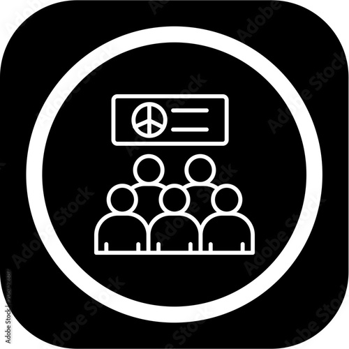 Demonstrator Icon Design