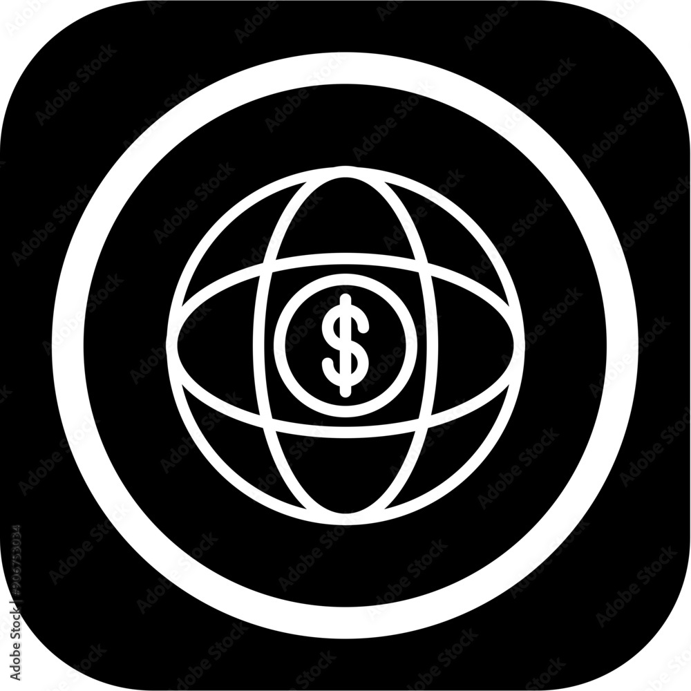 World Financial Icon Design World Financial Icon Design