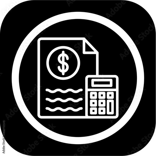 Bookkeeping Icon Design
