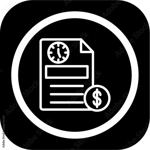 Deadline Icon Design