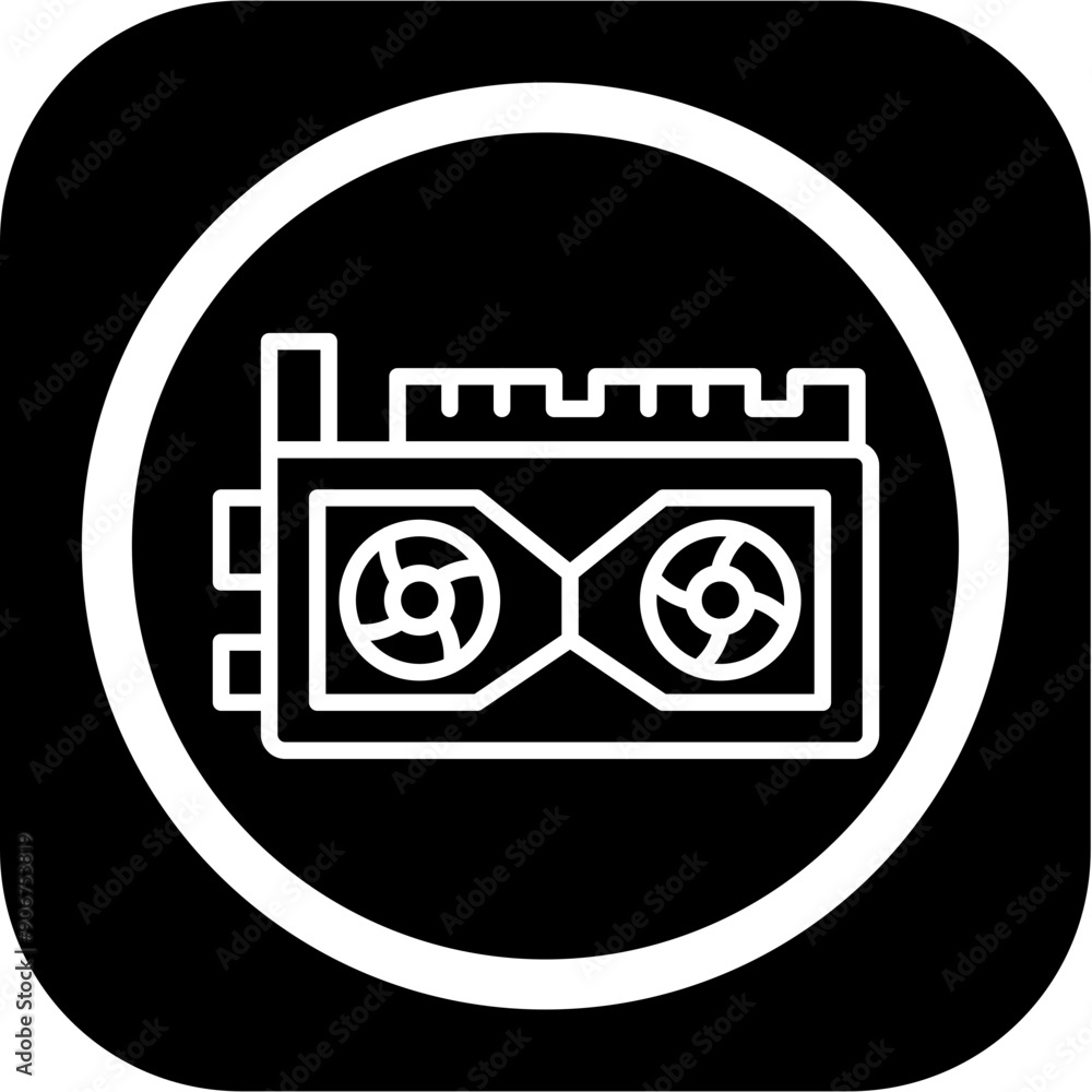 Graphic Card Icon Design Graphic Card Icon Design