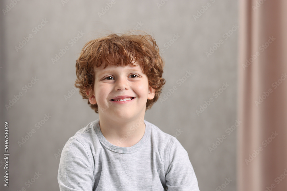 Portrait of little boy indoors. Cute child Portrait of little boy indoors. Cute child