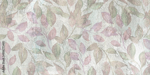 Cement texture. Abstract grunge textured background. Background for ceramic tile. Digital tiles design.   Colorful ceramic wall tiles decoration. Abstract damask patchwork pattern