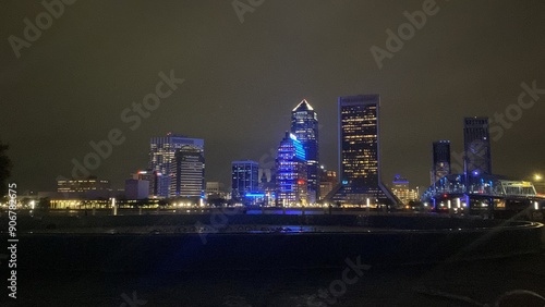 Canvas Print Jax city