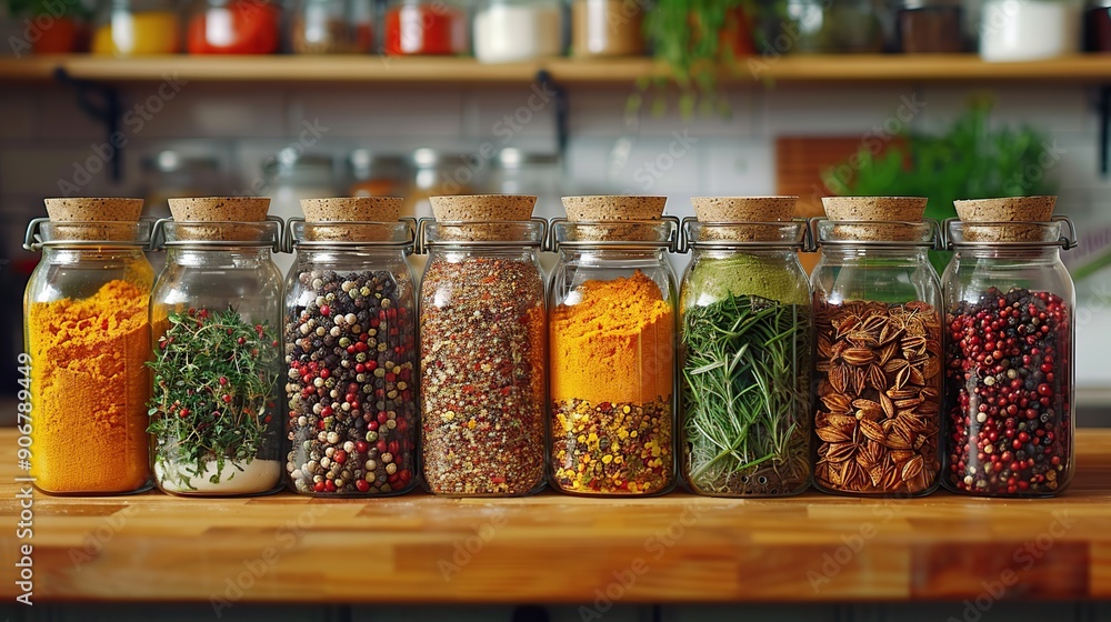 Spices in Jars Spices in Jars