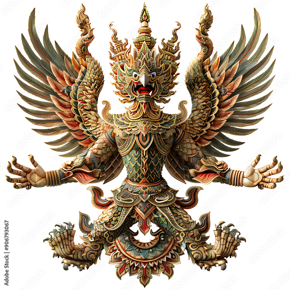 Garuda, a very capable creature from literature