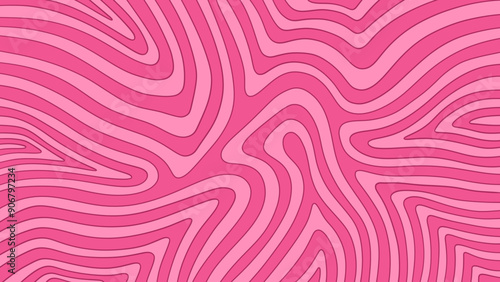 abstract pink background with wave seamless pattern