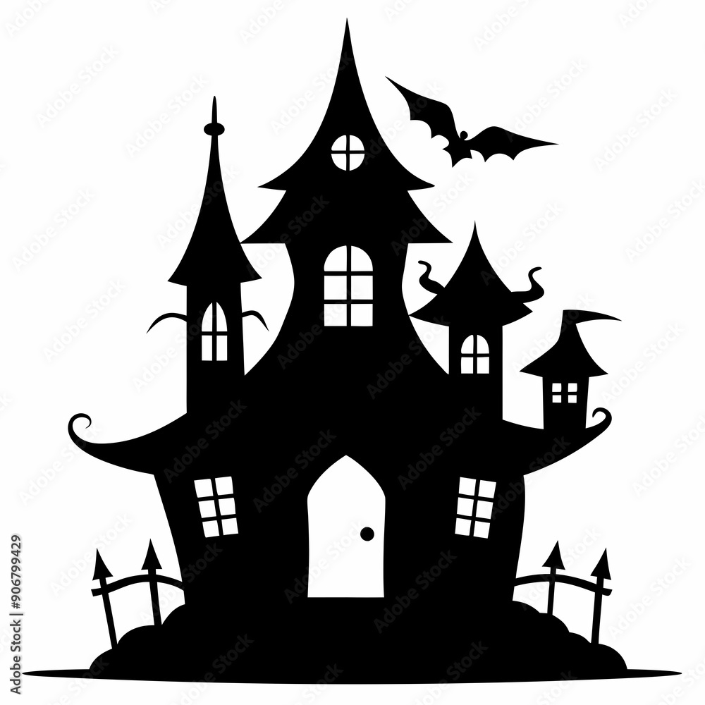 black fairy halloween witch house black silhouette black fairy halloween witch house black silhouette