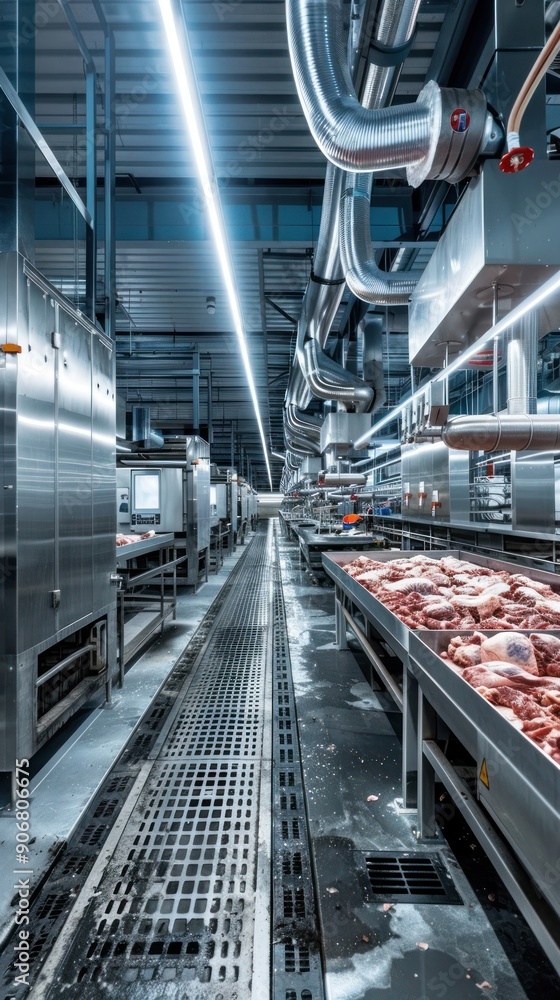 Industrial Meat Processing Facility: A Look Inside Industrial Meat Processing Facility: A Look Inside