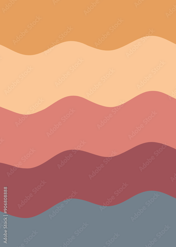 Colorful warm abstract graphic background. Abstract poster Colorful warm abstract graphic background. Abstract poster