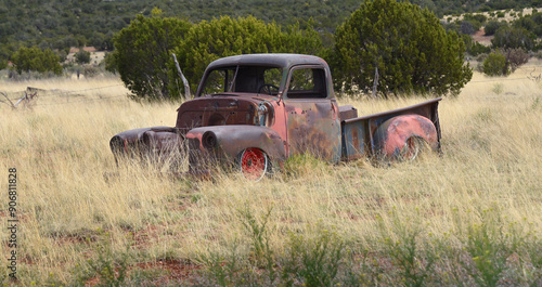 Alone in its Own Automobile Graveyard