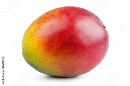 Mango isolated on white background, full depth of field , ai