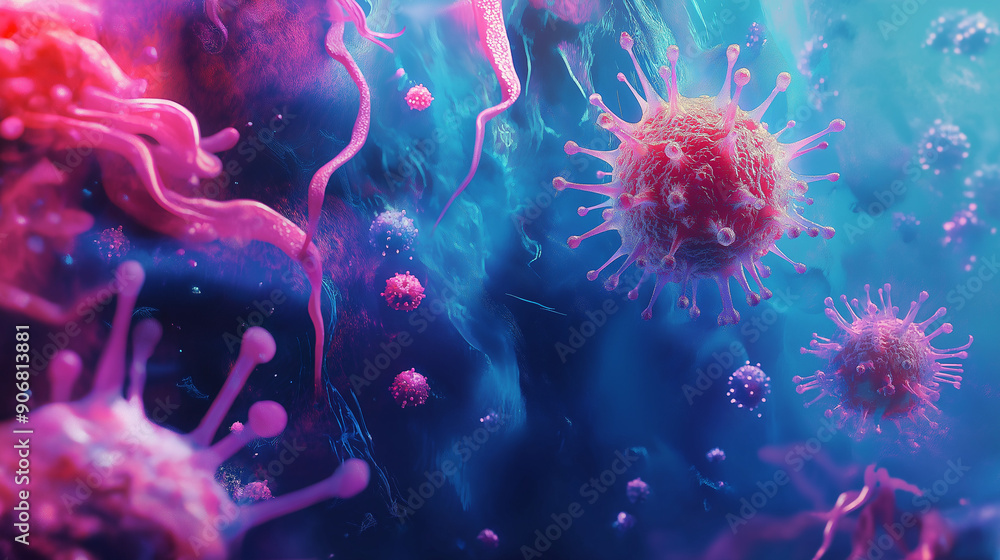 Graphic Resources for virus and bacteria Graphic Resources for virus and bacteria