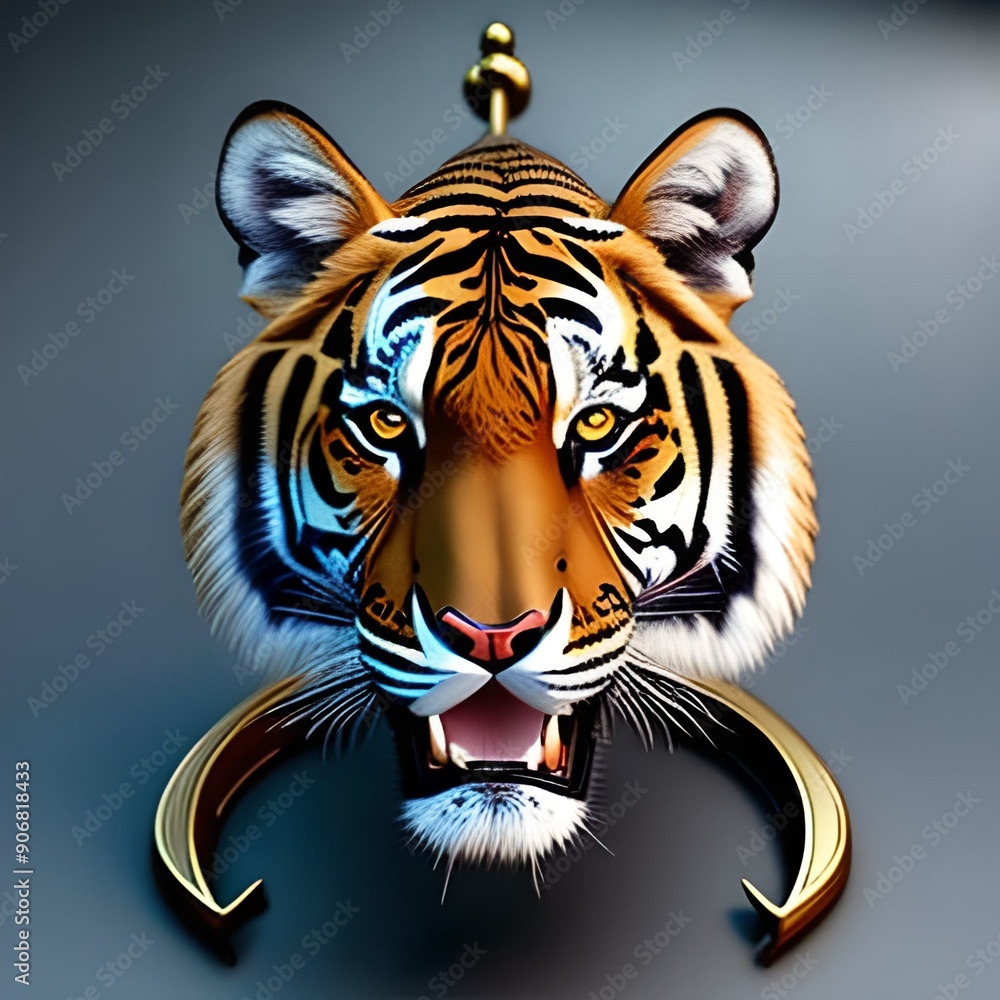 tiger head illustration tiger head illustration