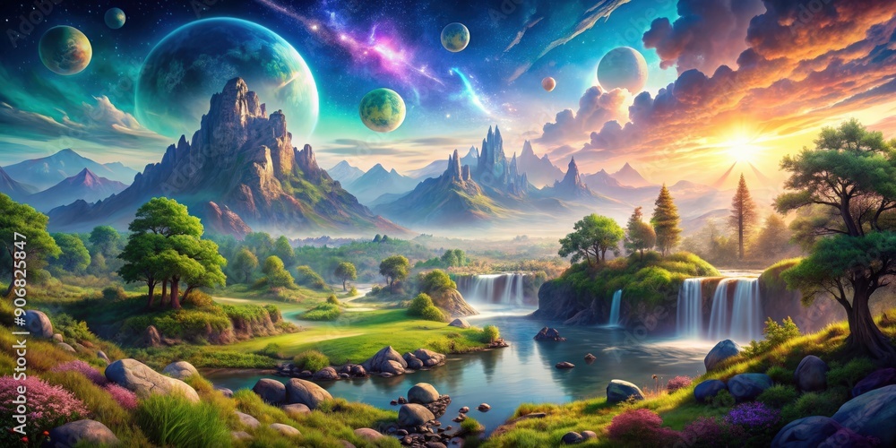 Magical landscapes with parallax effects for a sense of wonder, magical, landscapes, parallax effects, wonder, fantasy Magical landscapes with parallax effects for a sense of wonder, magical, landscapes, parallax effects, wonder, fantasy