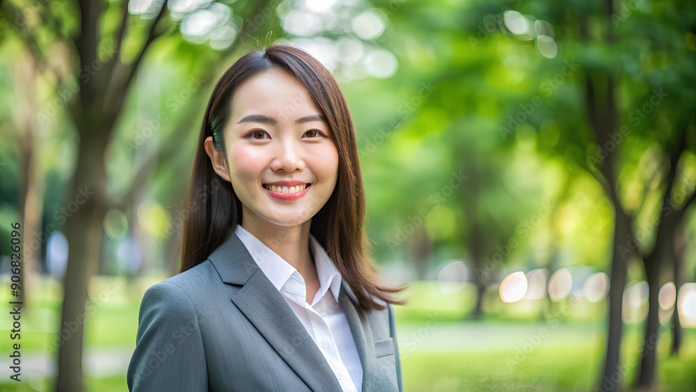 Young Professional women in the Park. Balancing Career and Personal Well-being Young Professional women in the Park. Balancing Career and Personal Well-being