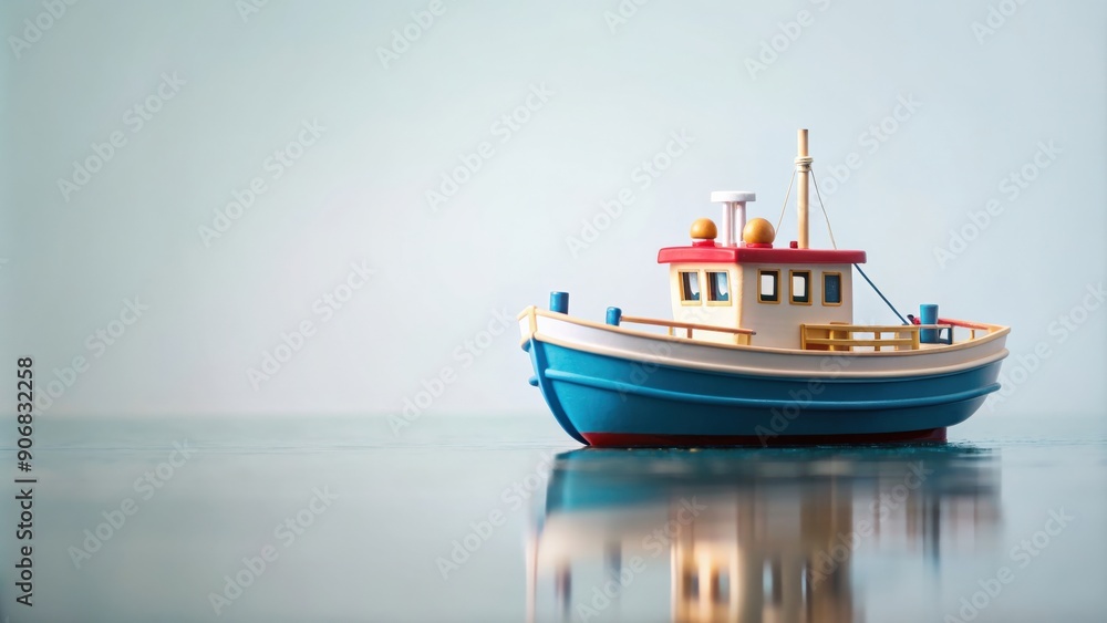 Toy boat floating on a background, toy, boat, water, play, childhood,floating, isolated, fun, recreation, miniature, plastic, vessel Toy boat floating on a background, toy, boat, water, play, childhood,floating, isolated, fun, recreation, miniature, plastic, vessel