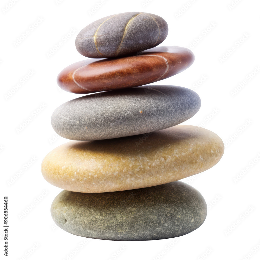 Mixed stacked smooth stones in a balanced arrangement, featuring various colors. Ideal for meditation and decorative purposes. Isolated on transparent background, png. Mixed stacked smooth stones in a balanced arrangement, featuring various colors. Ideal for meditation and decorative purposes. Isolated on transparent background, png.
