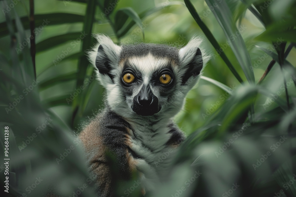 lemur catta portrait lemur catta portrait