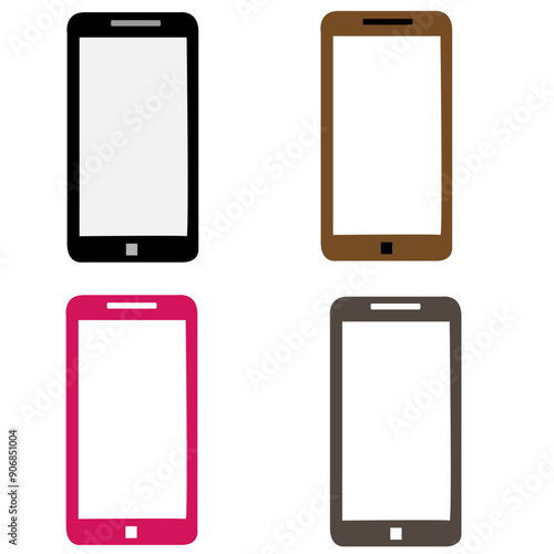 Mobile phone image or icon