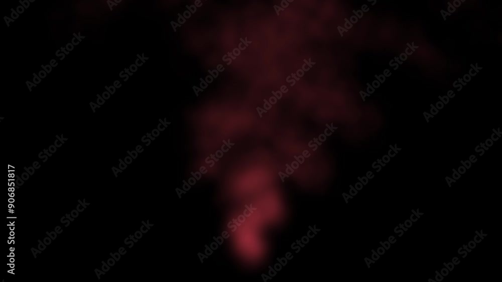 Fluctuating smoke material/red Fluctuating smoke material/red