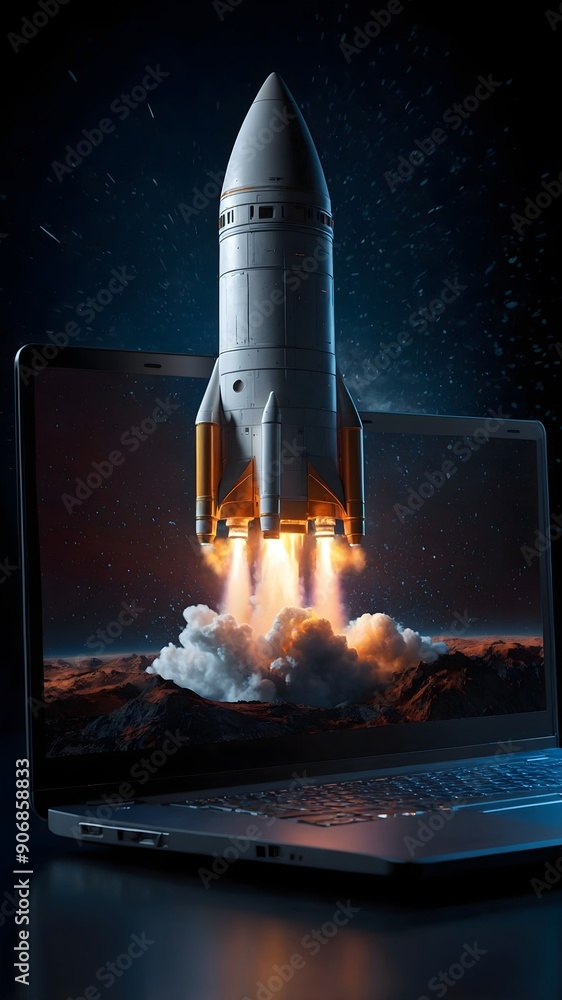 Hightech-Horizonte: Start einer Raumfahrtmission Hightech-Horizonte: Start einer Raumfahrtmission