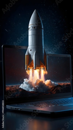 Hightech-Horizonte: Start einer Raumfahrtmission